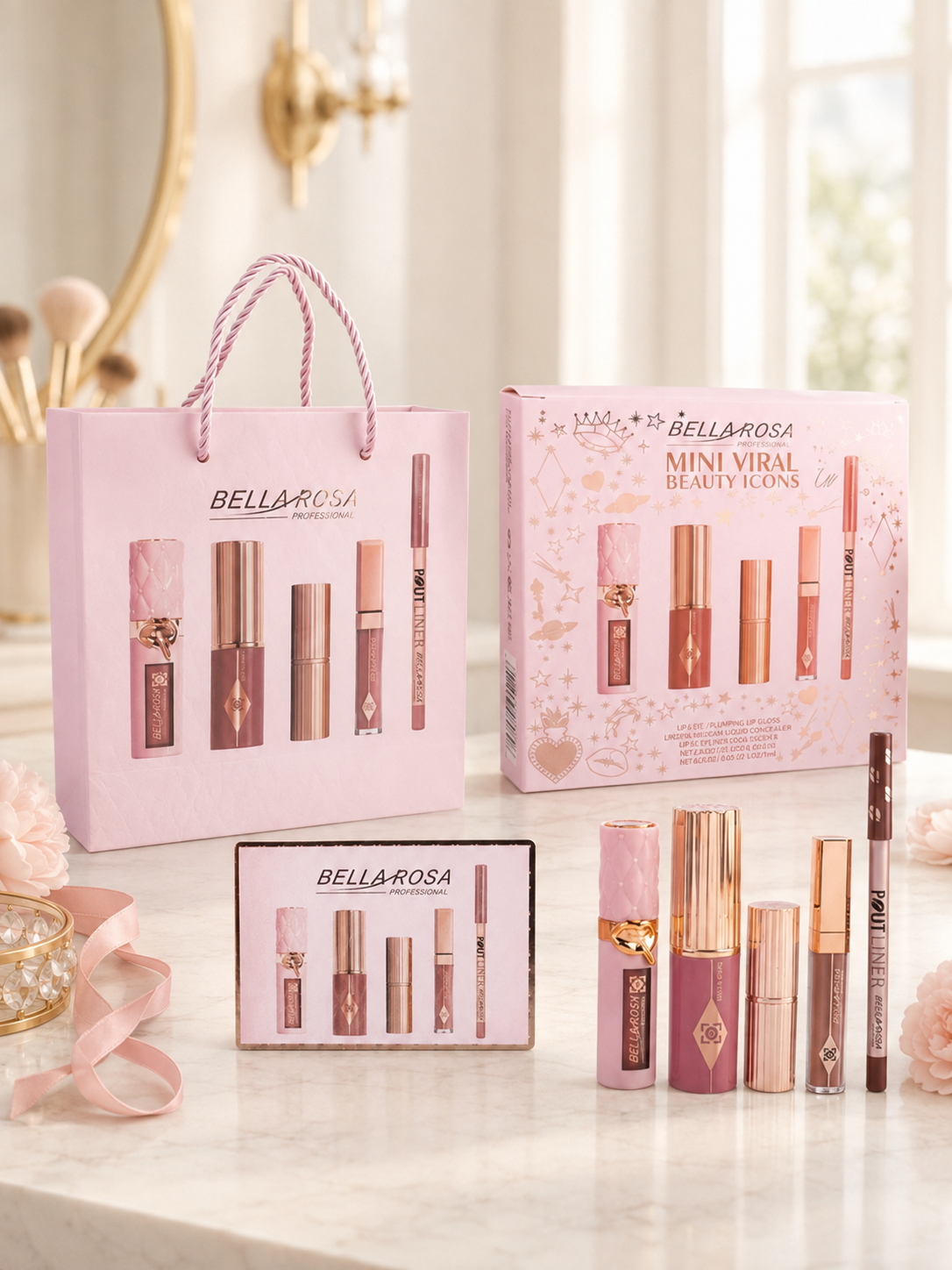 Mini Viral Pack 5in1 Bella Rosa
