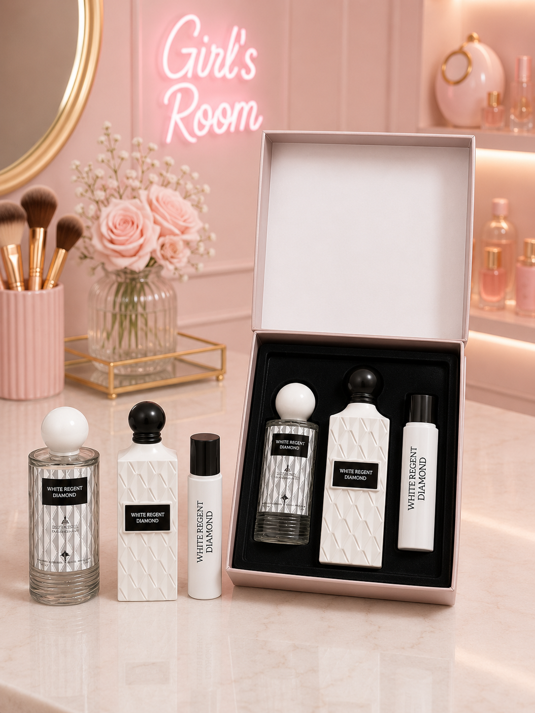 Pack White Regent Diamond 3 in 1